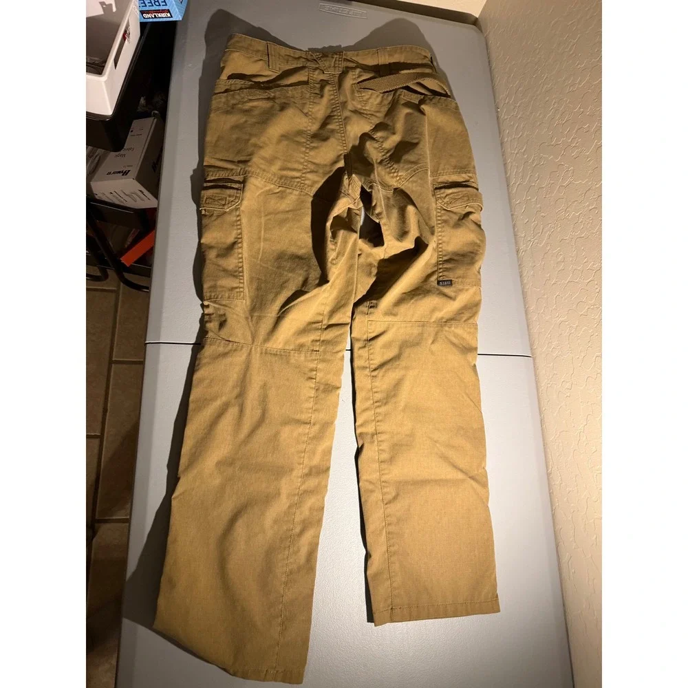 5.11 Tactical Stryke Pants Mens 32x31 Khaki Tan Flex-Tac Ripstop Cargo 74512-134